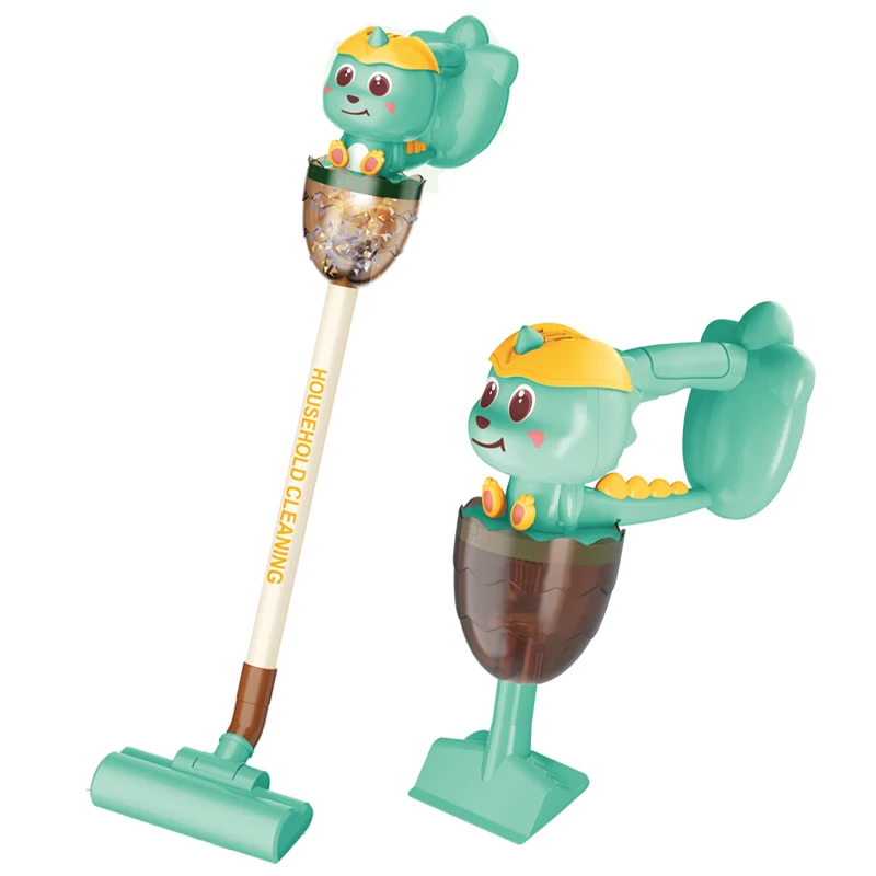 Housekeeping Pretend Play Game Vacuum Cleaner Set with Light & Music