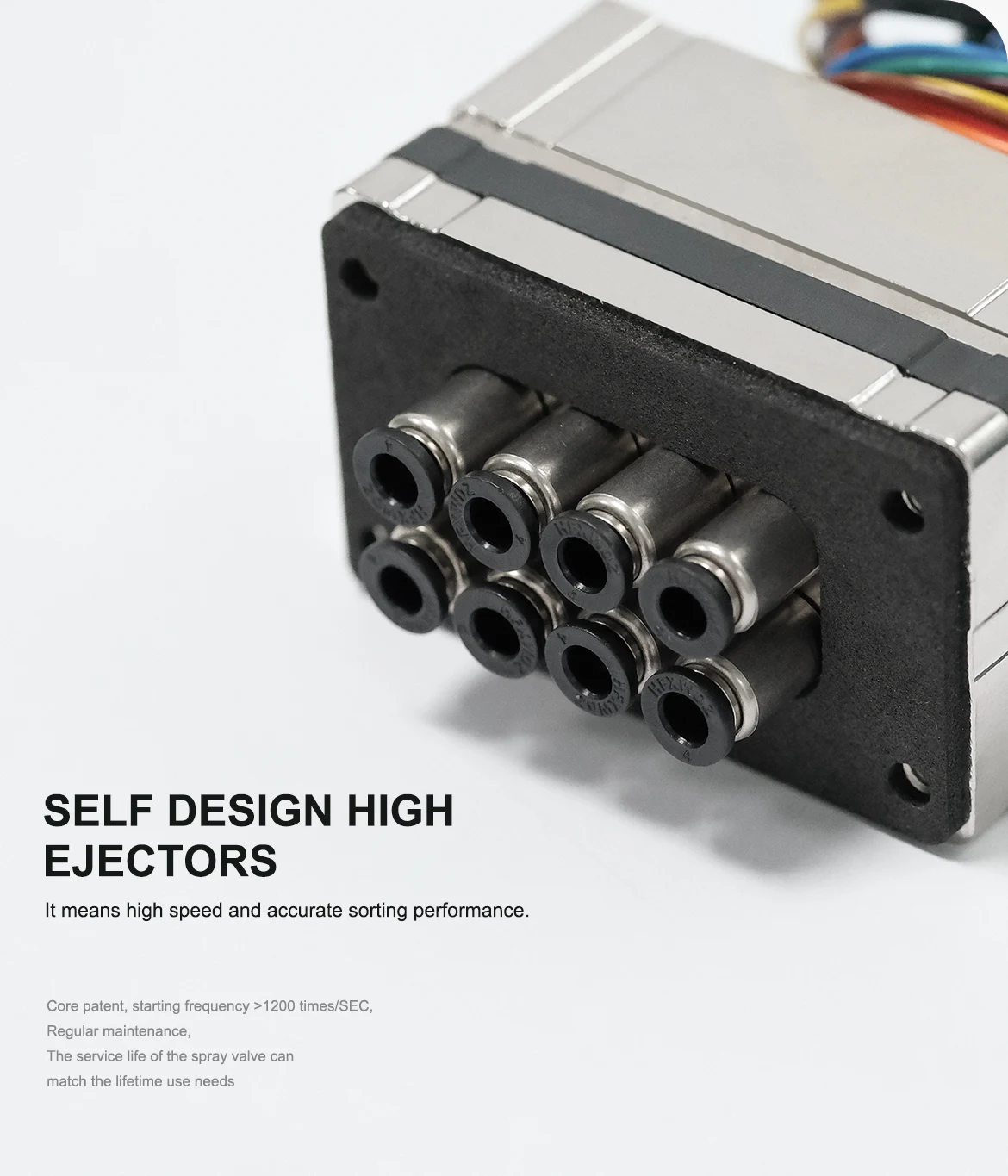 Wenyao Chute Type AI Interintelligent Droog Chili Sorteren Rode Chili Separatie Zelfreinigende functie Kleur Sorter 2