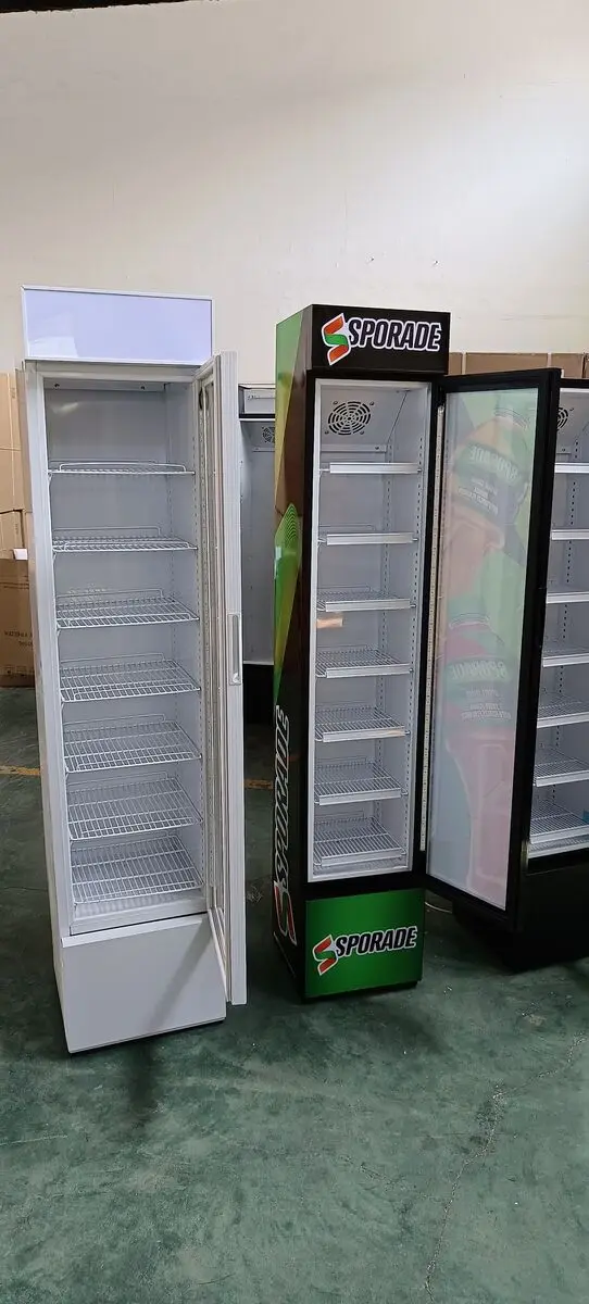 NUELEAD Commercial Restaurant Compressor Display Cooler 150L Stainless Steel Single Glass Door Mechanical Refrigerator - Image 2