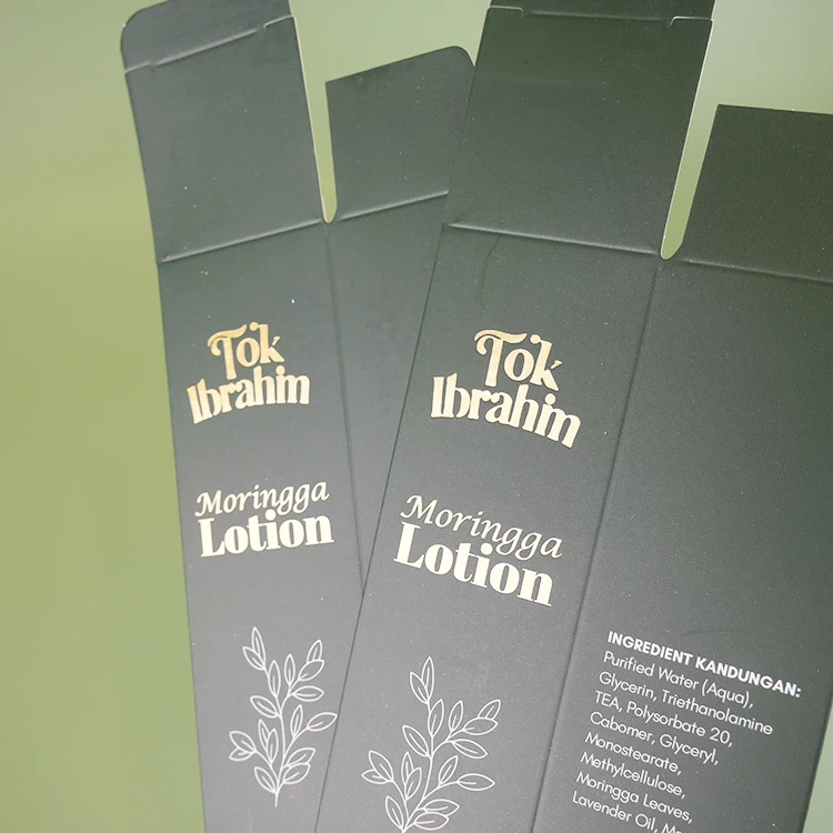 product wholesale custom luxury gold foil small cosmetic product packaging paper box manufacturer luxury fold  box for small business-7