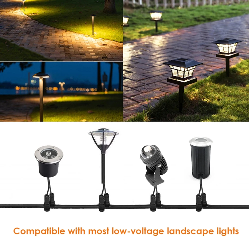 YXY Insulation Piercing Connector Low Voltage Dual Fast Wire Connector for Replacement Landscape Light