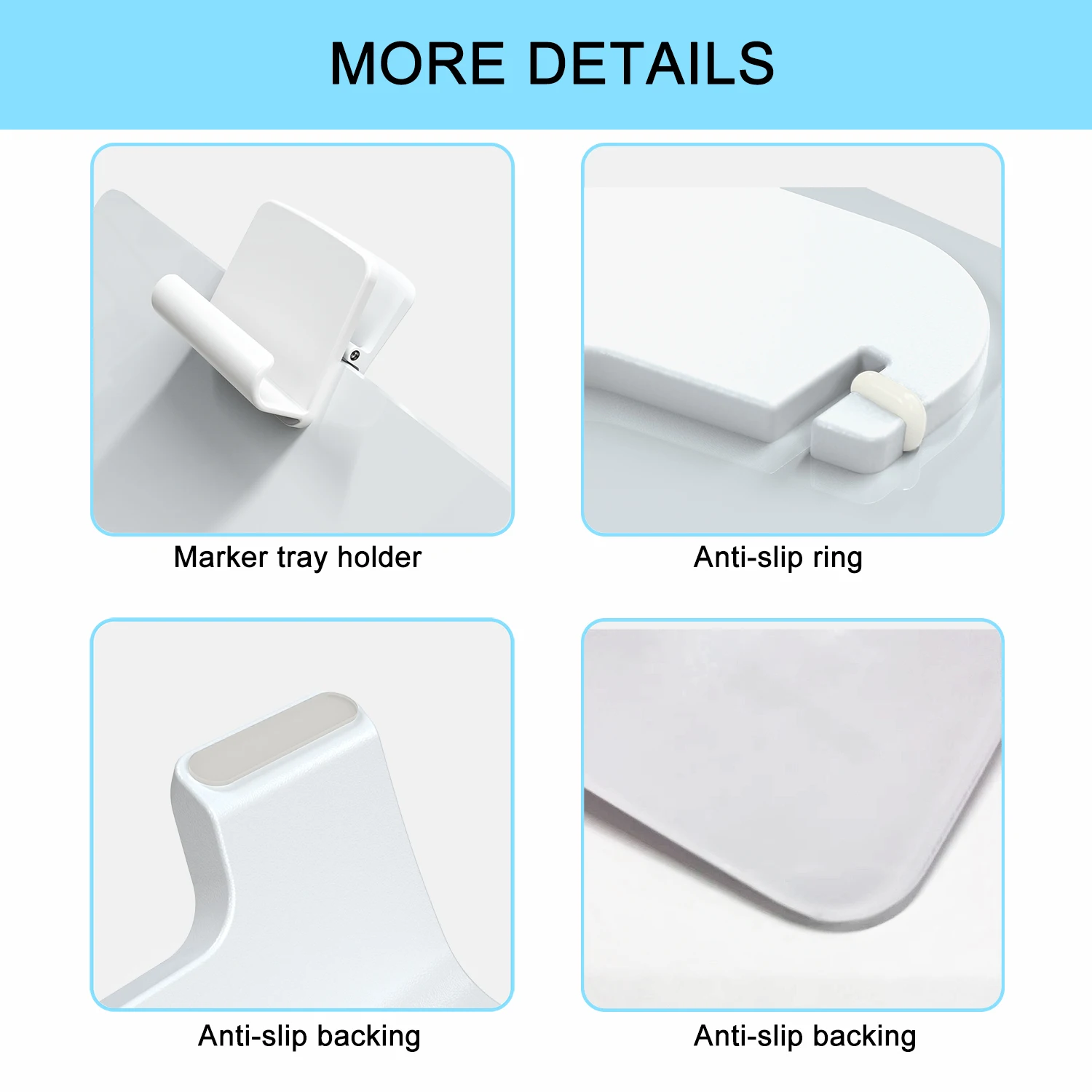 Высокое качество оптовая продажа Стеклянная Доска простая в использовании офисная доска с подставкой