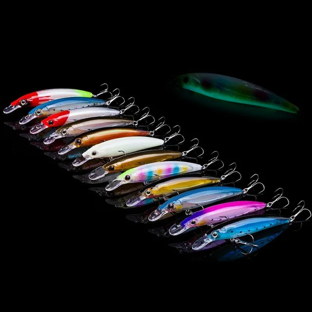 Pesca Peche Fishing Lure Trolling Minnow Lures  Artifical Saltwater Hard Slow Sinker Minnow Lures