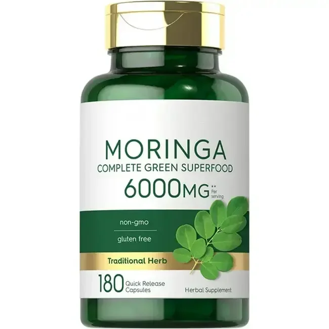 OEM/ODM Moringa Powder Bulk Moringa Capsules Organic Customize Moringa ...