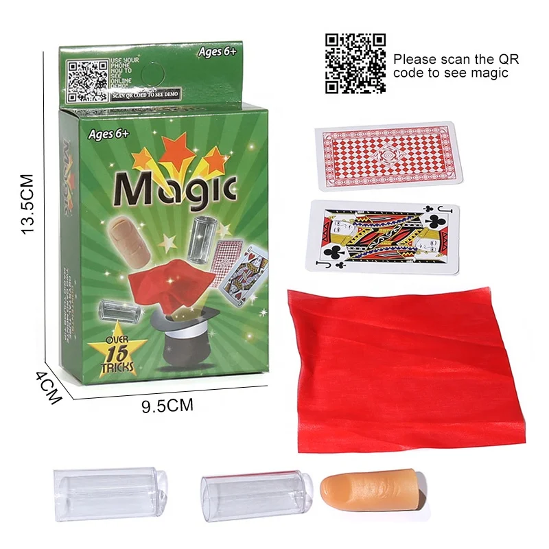 Cheap Magic Tricks Over 15 Tricks Magic Props Toy Educational Toys for Kids
