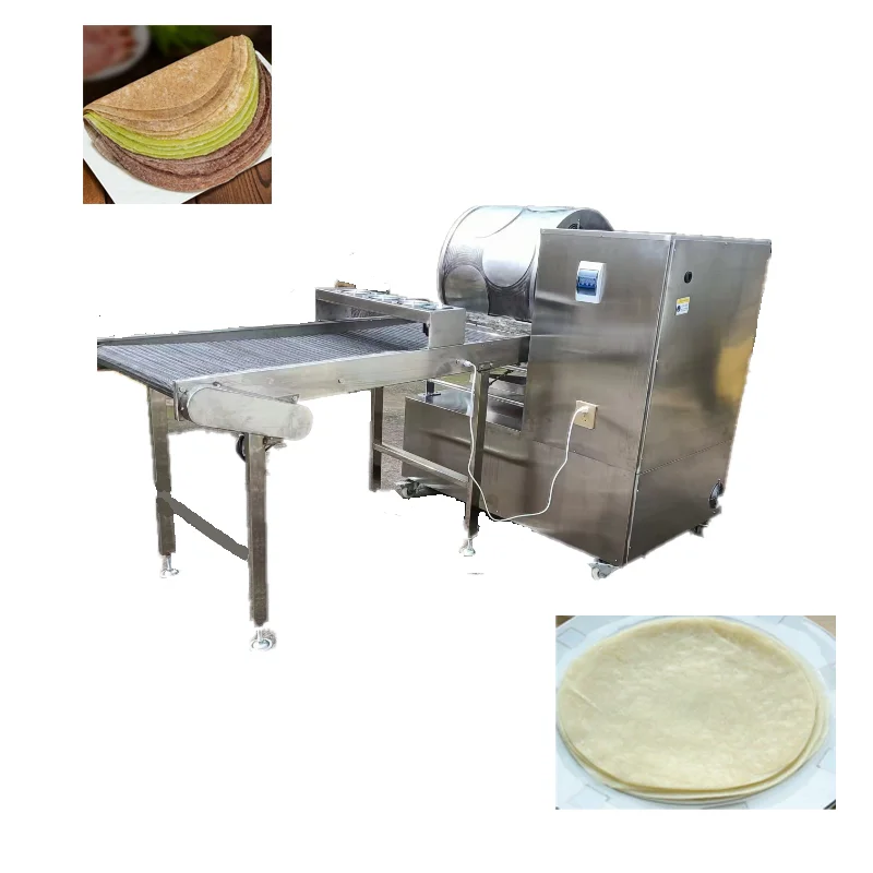 Lumpia Samosa Pastry Spring Roll Sheet Making Machine Automatic Samosa