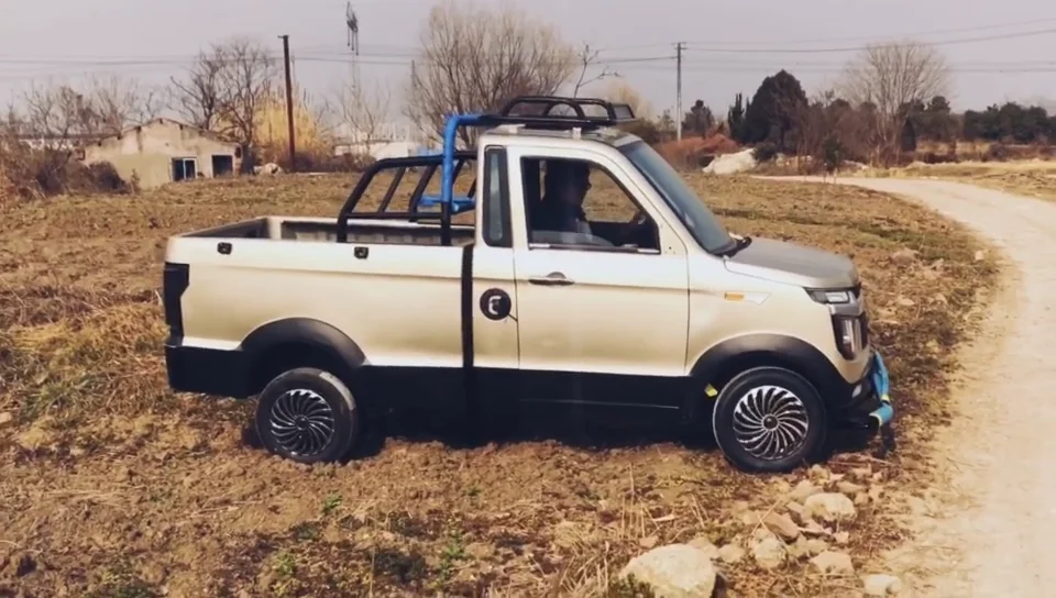 Chang Li Road Legal 80ah Electric Car Mini Electric Truck For Sale