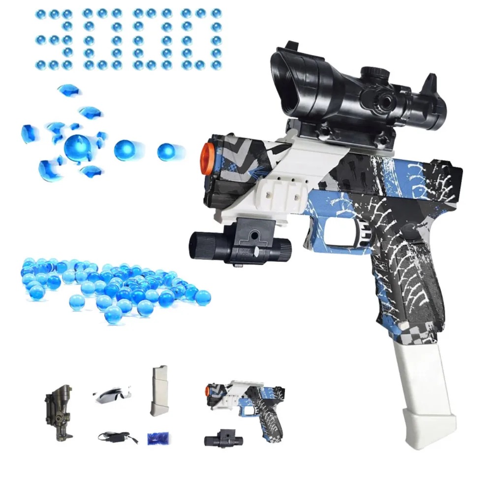 Neueste Gel Blaster Laser Gel Blaster Pistole Mp5 Electric Gel Bullet