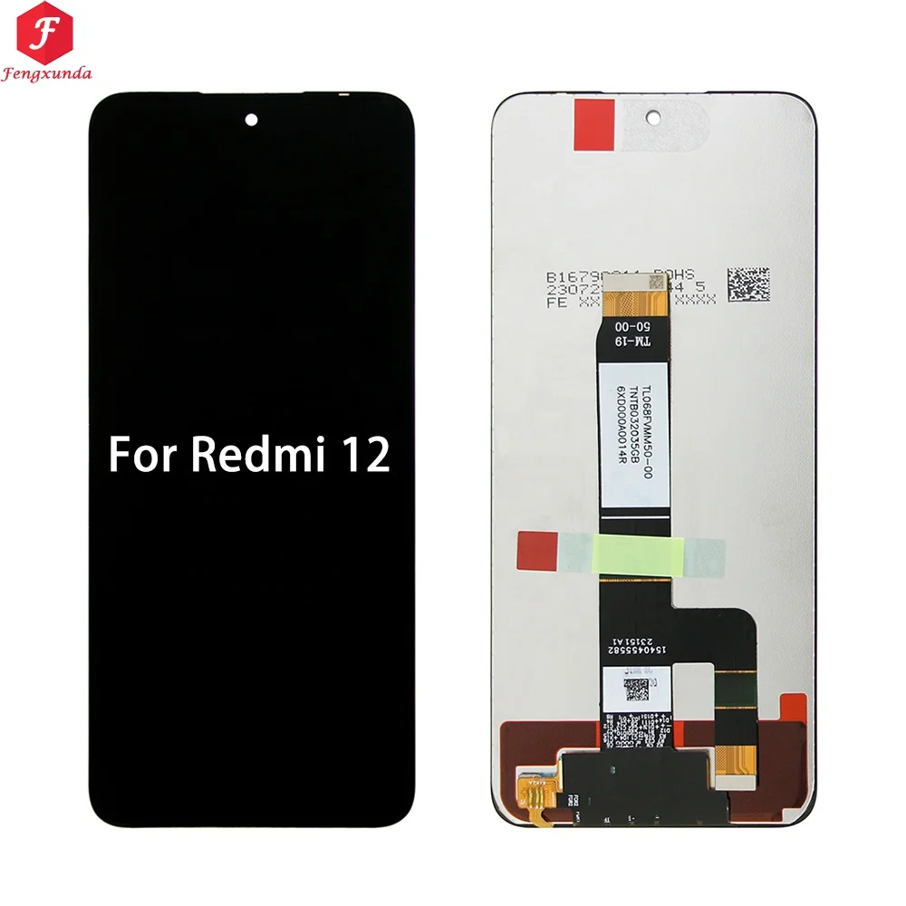 Xiaomi Redmi 12 5G、Poco M6 Pro、Note 12 R用携帯電話LCD
