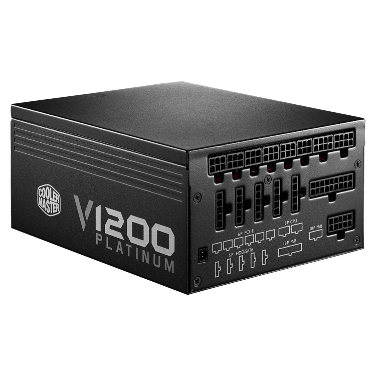 CoolerMaster V1200 Fully Modular 1200W PSU - 80 PLUS Platinum with