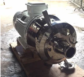Sanitary  Peanut Butter Making in Line Colloid Mill Grinder