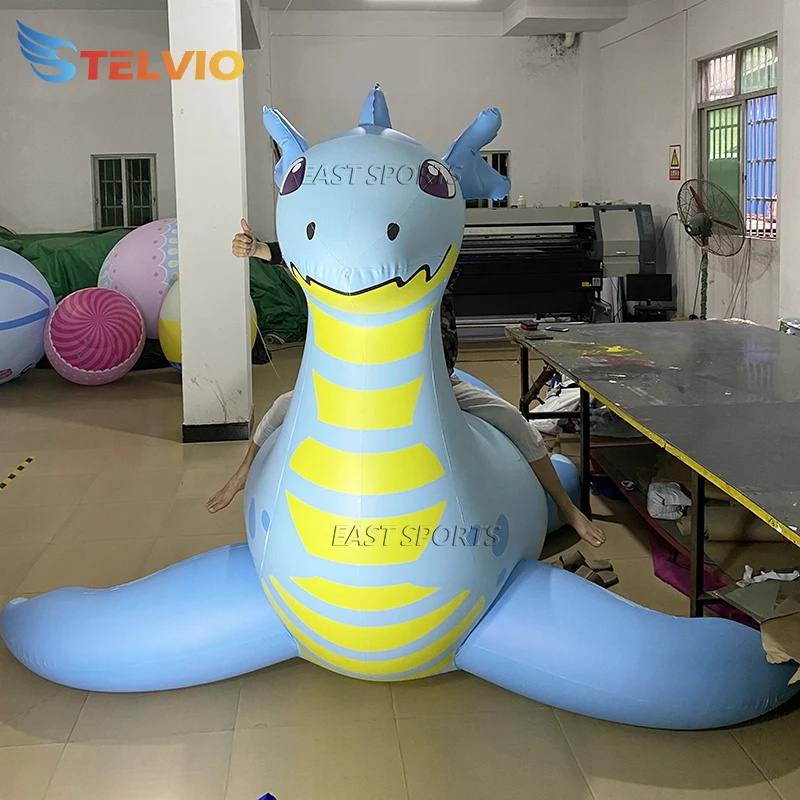 PVC Giant Pool Toy Inflatable Sea Floating Dragon for Water Pool