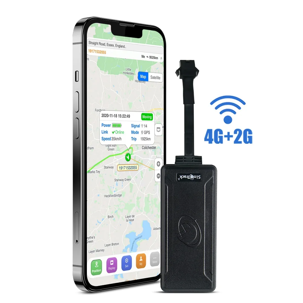 SinoTrack Cut Off Power ST-901AL 4G GPS Tracking Device System Motorcycle Vehicle Car Truck 4G GPS Tracker