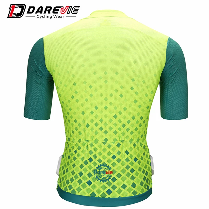 Darevie Dropshipping Cycling Jersey Summer Quick Dry Cycling Jersey Clothing MTB Bicycle Uniform Cycling Bike Wear Men