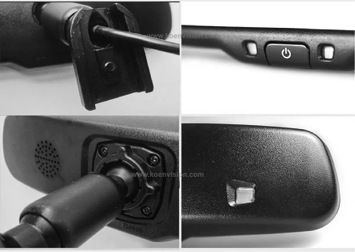 Rear View Auto Dimming Mirror With OEM Bracket for Car