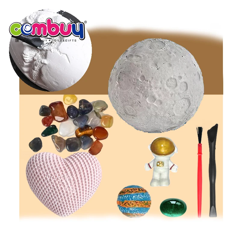 Digging Game Gem Space Stone Diy Archaeology Excavation Kit Toy