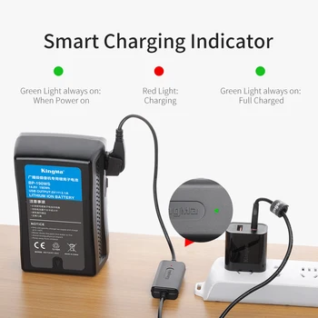 KingMa-Type-C to D-Tap V-mount Battery Charging Cable for Sony Camcorder Camera Battery Broadcast Camera Battery Fast Charge detail image