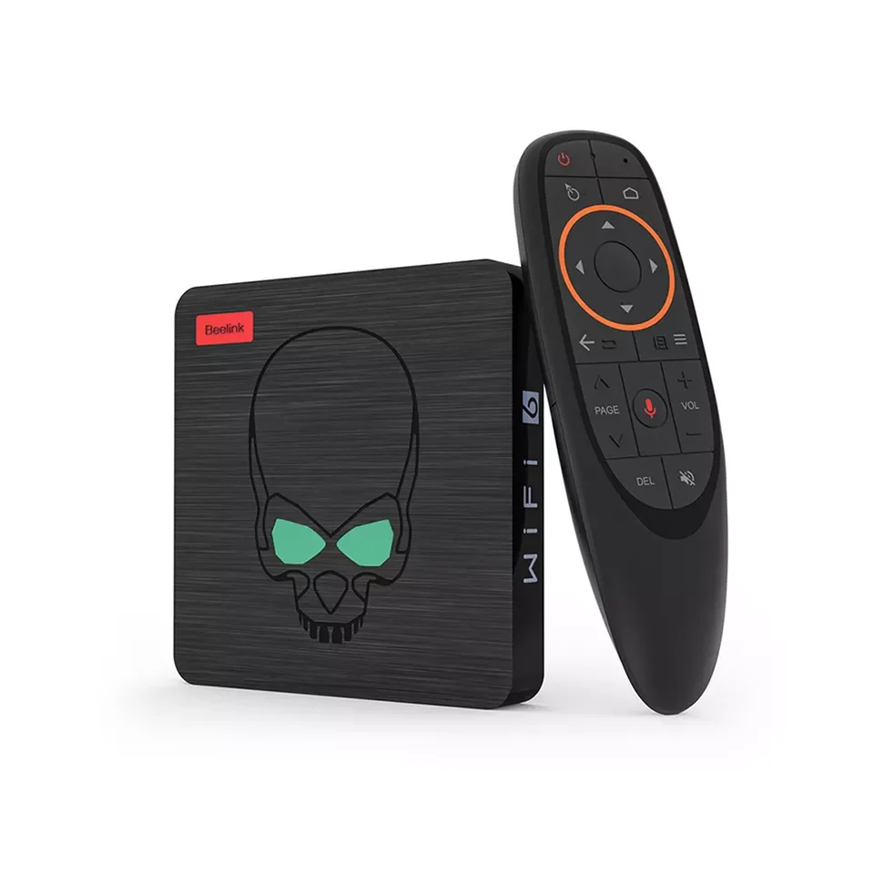 Low Latency Android11 TV Box Beelink GT-King II A311D2 Octa Core 8Gb/64Gb Wifi6 Set Top Box Support 4K Fast Transfer to TV