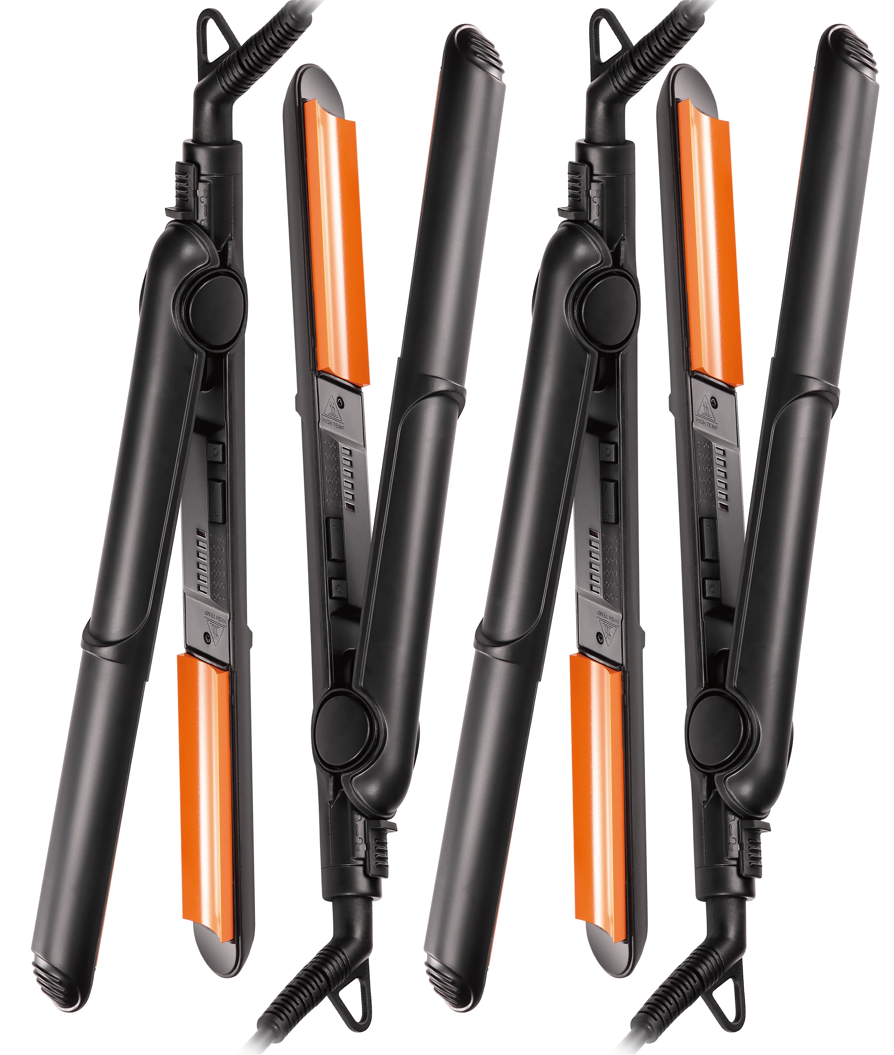 Plancha para el cabello con forma de arco, plancha para el cabello