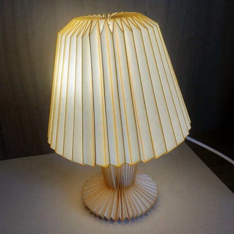 Custom Handmade Folded Paper Table Lamp Cover Buy Lamp Cover,Table