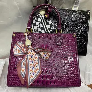 Hot Selling 2026 Luxury Pu Leather Classic Women's Bag Large Tote Handbag Korean Style Fashion Handbag Unique Bags for Women