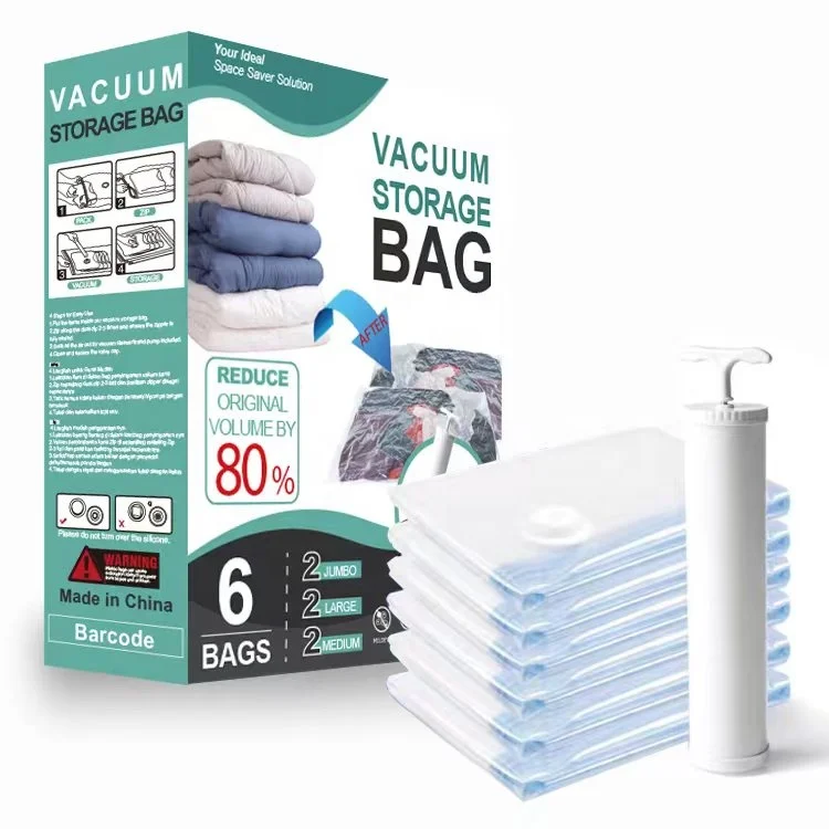 20 Pack Polyester Cloth Travel Strong Vac Space Saving Vacuum Storage Bags Set for Clothes With Electric Air Pump Walmart