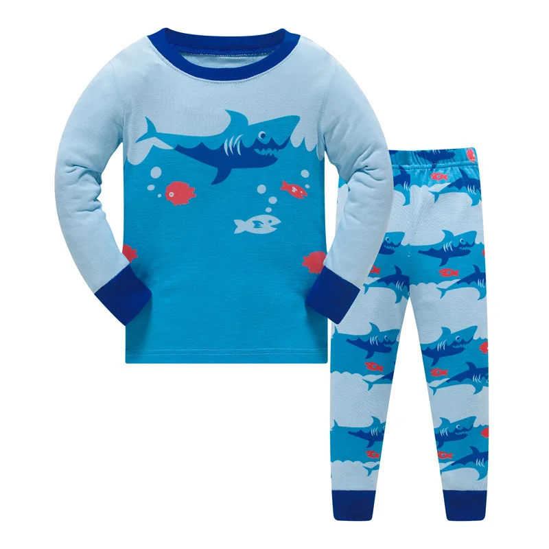 半額sale - タイムセールをお見逃しなく Pajamas Boys Sleeve Long Sleepwear Sets 3-8T Kids for Boys