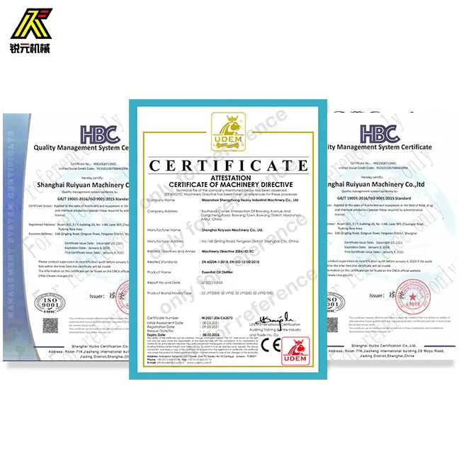 Ruiyuan Forced Circulation Evaporator Maple Syrup Evaporator Evaporator Industrial
