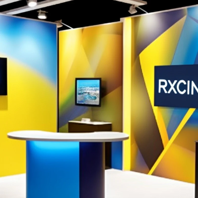 20x10 Modular Expo Exhibition Booth Design Light Box Trade Show Booth Led Backlit Displays for CES Electronics Fair