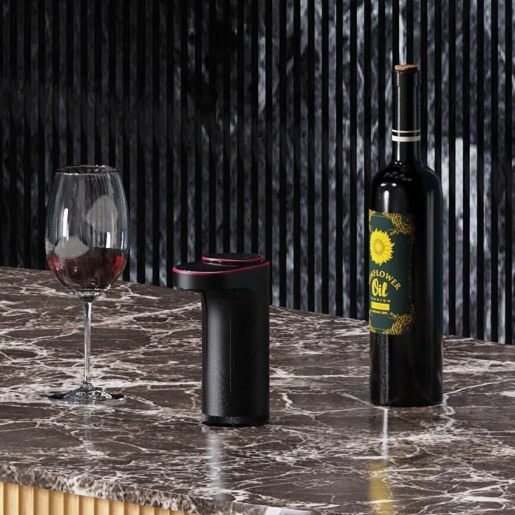 Customize USB Rechargeable Bar Tools Digital Display Automatic Drink Dispenser for Self Serve