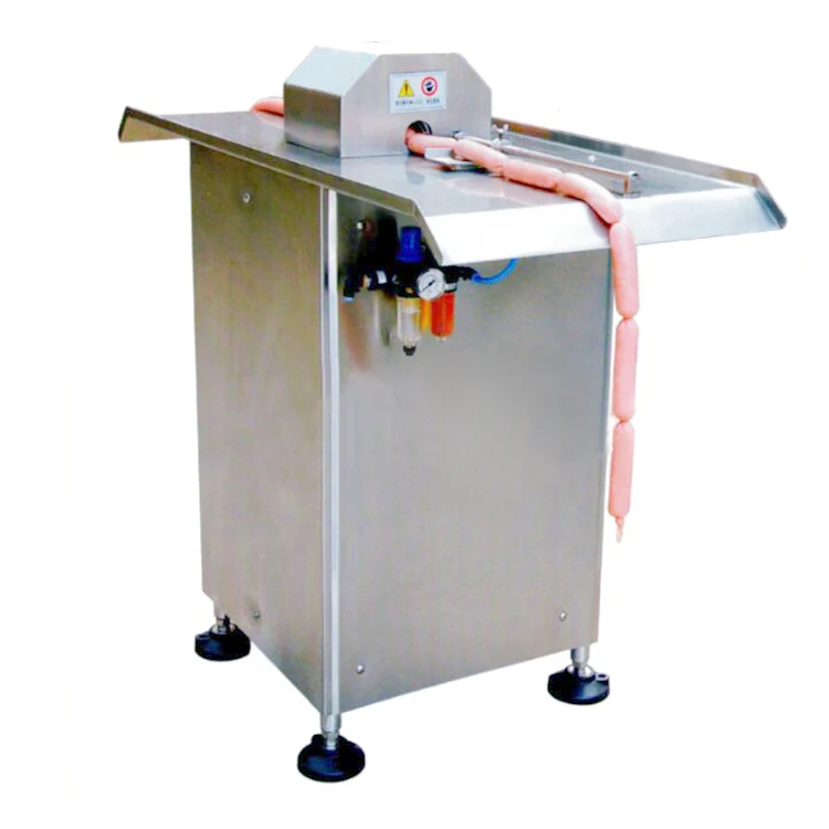 Пневматический автоматический герметик для заполнения колбасных изделий Зажимная машина производства из