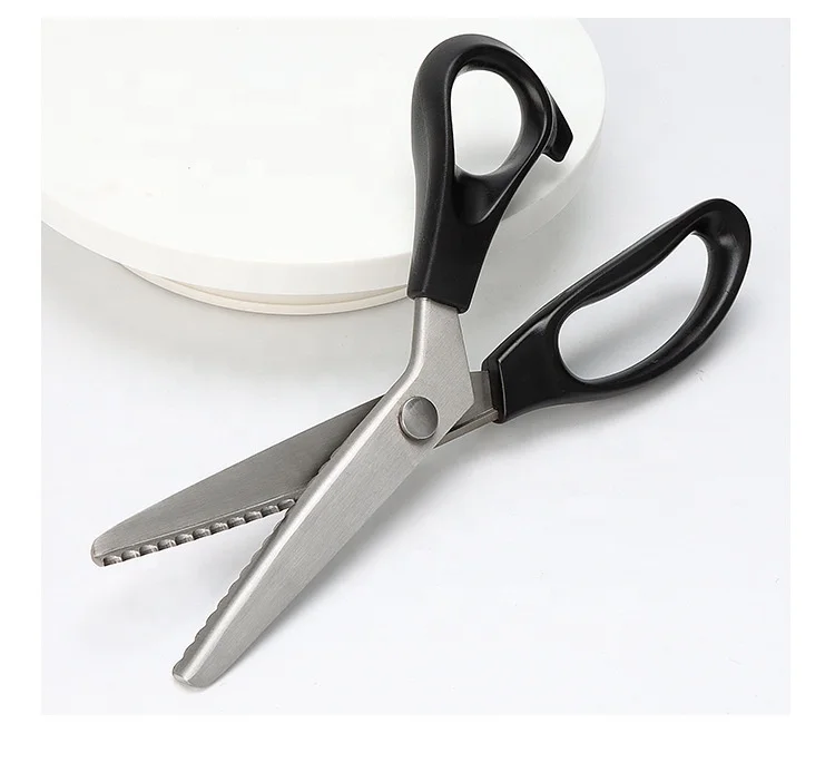 High Quality Multi Size European Style Scissor Fabric Cutting Pinking Shears  Sewing Zigzag Scissors For Tailor - Buy High Quality Multi Size European  Style Scissor Fabric Cutting Pinking Shears Sewing Zigzag Scissors