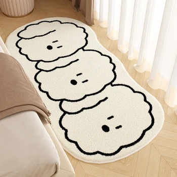 Modern Style Customizable Cartoon Carpet Competitive Price Bedside Wearable Blankets