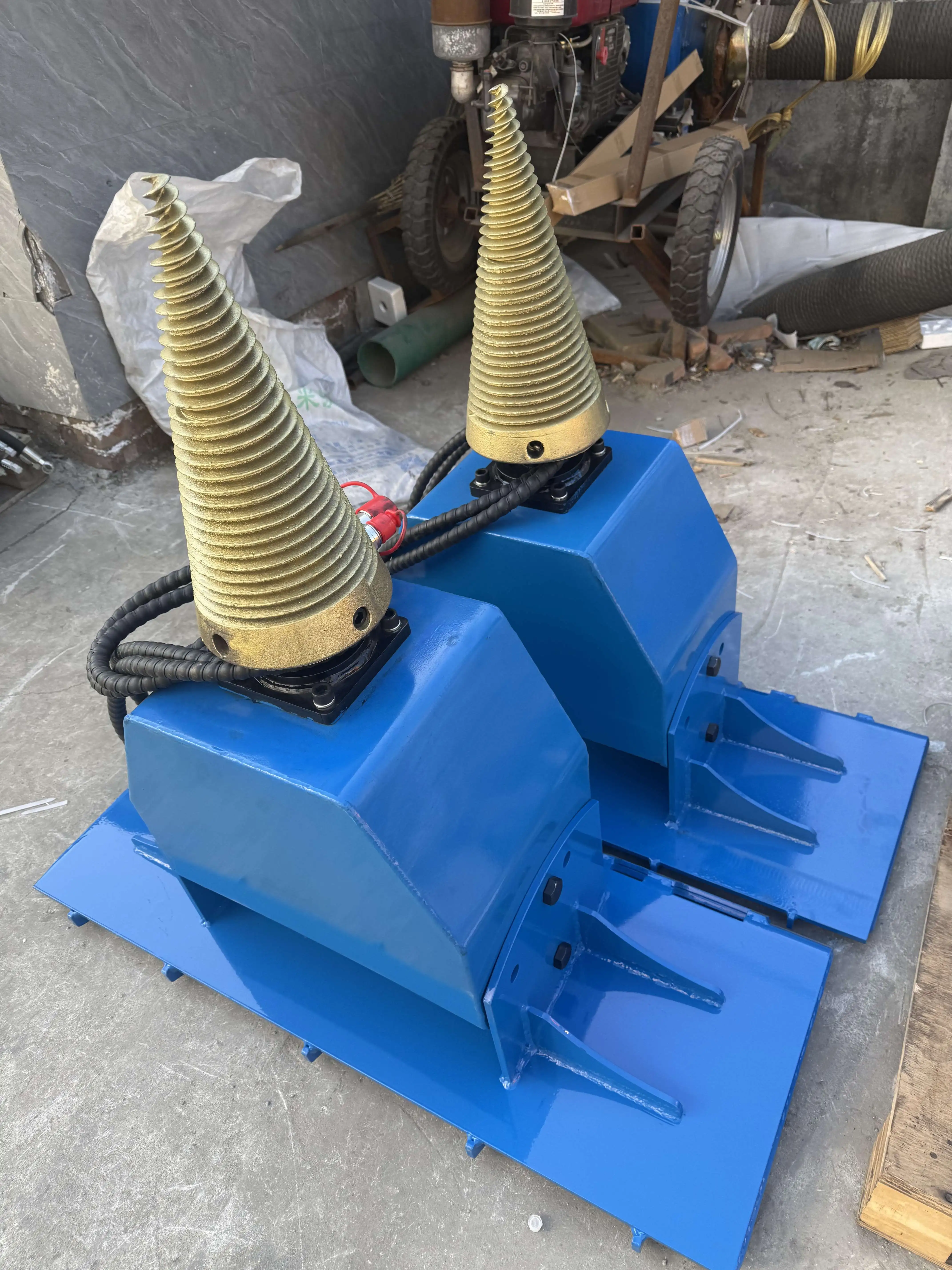 product 2025 heavy duty high flow skid steer forestry mulcher for tree and bush clearing-19