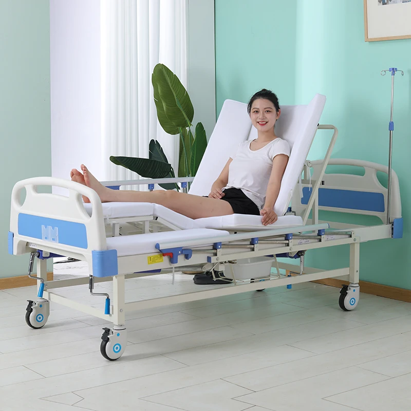 Jiadun Factory Direct Sales Nursing 3 Function Electric Sunrise Medical Hospital Bed
