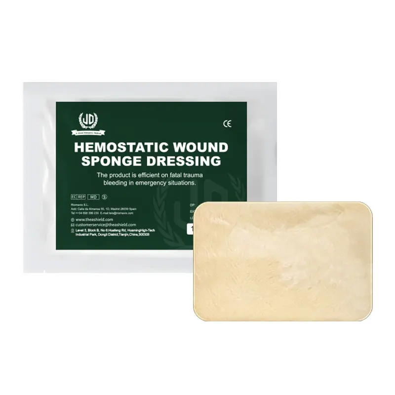 A-Shield Combat Quick Clot Hemostatic Dressing Hemostatic Powder Absorbable Hemostatic Sponge