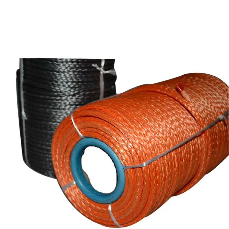 (JINLI  ROPE) Vehicle Recovery Towing Tools, Rigging Line,  Recovery Sling, Synthetic Uhmwpe Rope for  Lifting