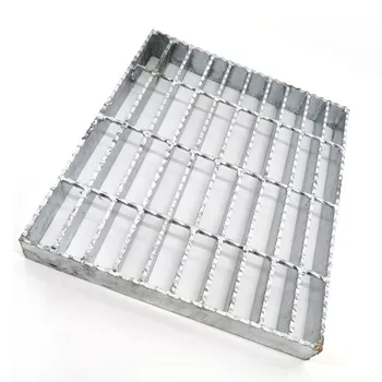 Building Materials Trench Drain canal Storm Drain Cover Serrated Metal Steel Grating for Ditch Gully Sump Pit Grate Cover