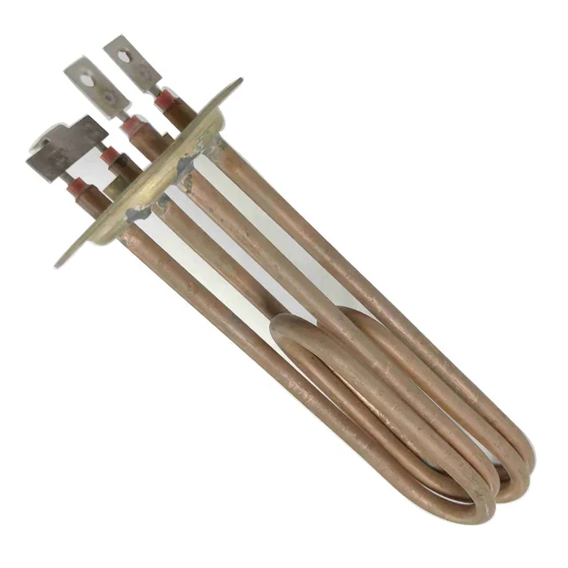 Reliable Performance Electric Heater Accessories 220V 3KW Copper Tube Electric Heating Pipe