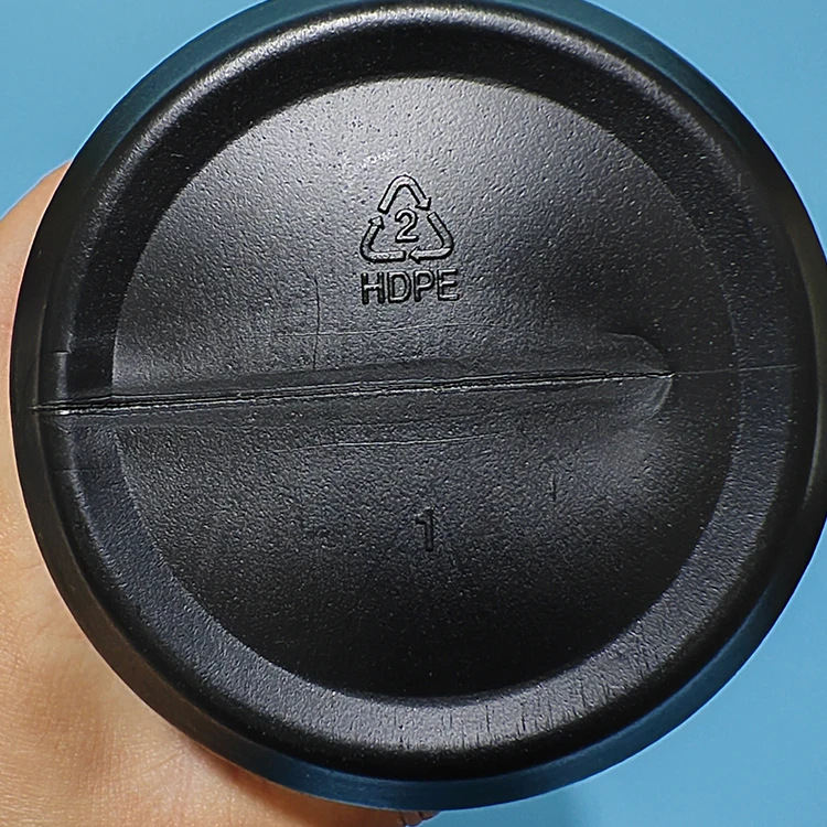 High Quality Reusable Pet Screen Printed Plastic Milk Protein Powder Container With Screw Cap