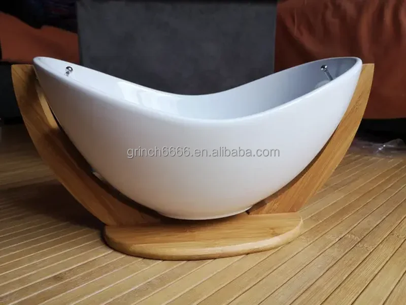 Portafrutta Da Tavolo Cesto Frutta A 3 Livelli In Bambù - Portafrutta Per Cucina Con Grande Capacità, 16.3 Pollici Porta Frutta In Legno