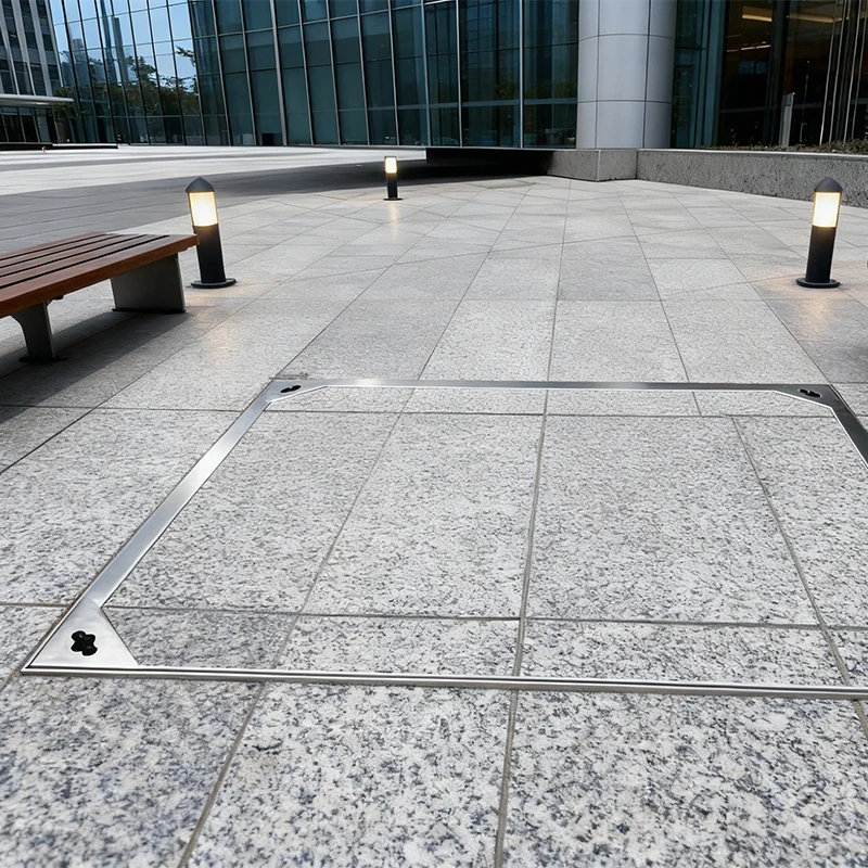 Stainless steel 304 manhole covers for office buildings