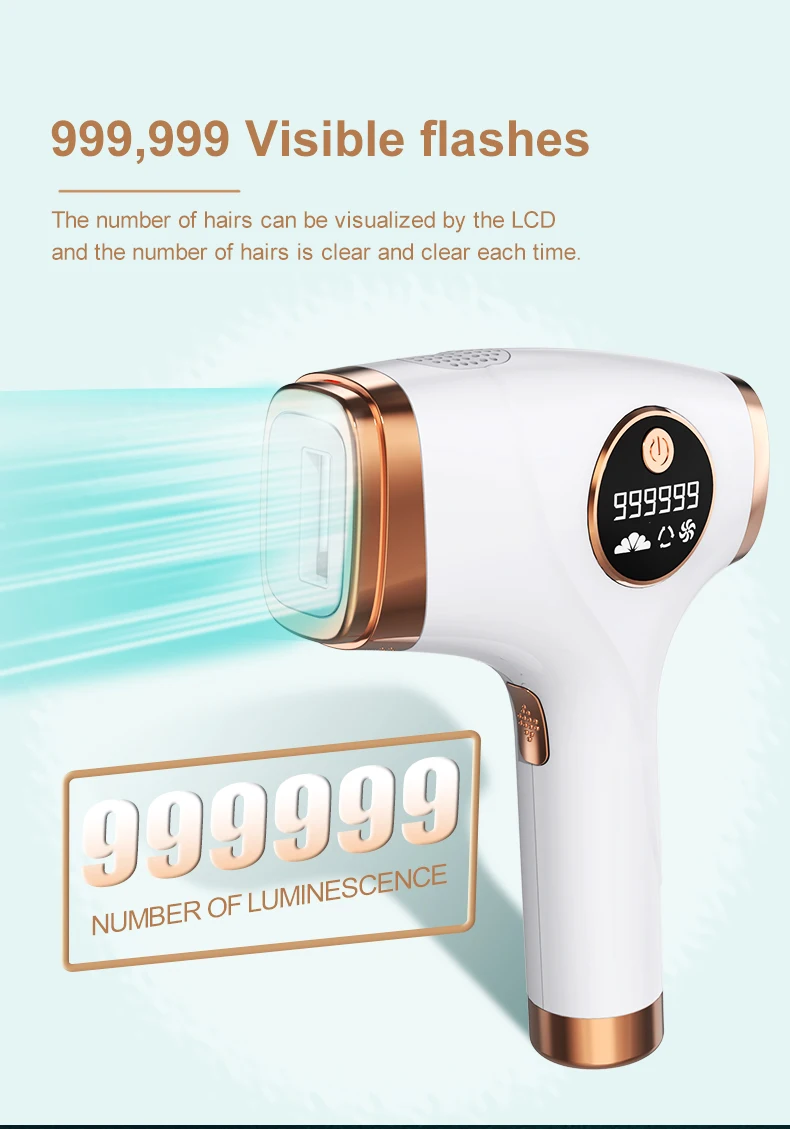 Ipl Hair Removal Laser Permanent Hair Removal For Women And Men 999900  Flash Upgraded Home Hair Removal Unit For Full Body Treat - Buy Ipl Laser  Permanent Hair Removal,Laser Hair Removal Permanent