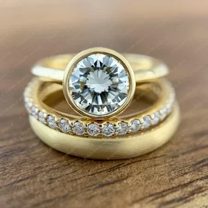 Newly Raund Cut Diamond Solitaire Ring IGI Certified Ethnic Fine Jewelry for Wedding Engagement or Party Gift