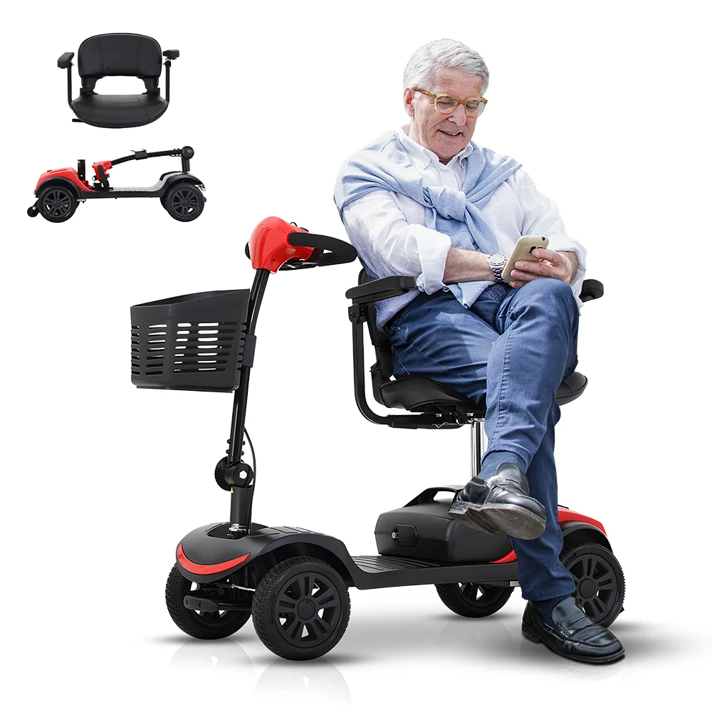 New product elderly mobility scooter 4 wheel electric mobility scooter  fordin seniors disabled