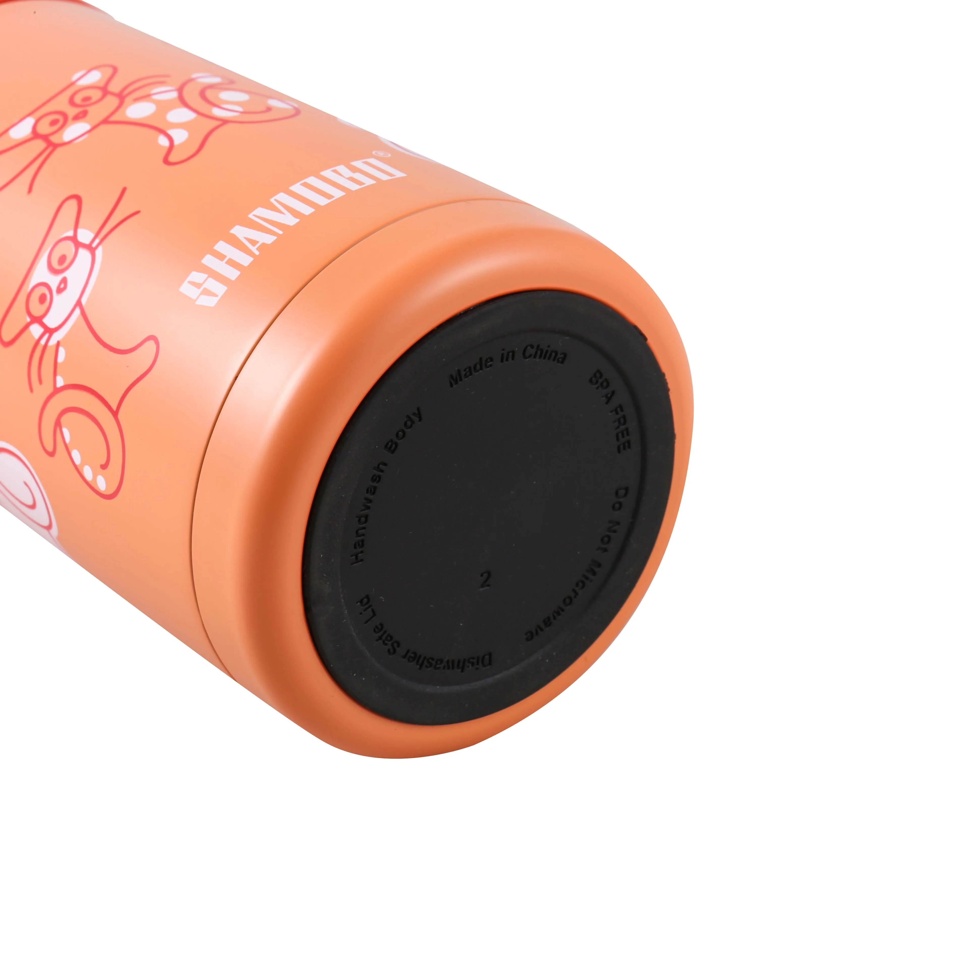 Professional Manufacture Customized Silicon Bottom Pad Vacuum Insulated Stainless Steel Baby Thermal Water Bottle