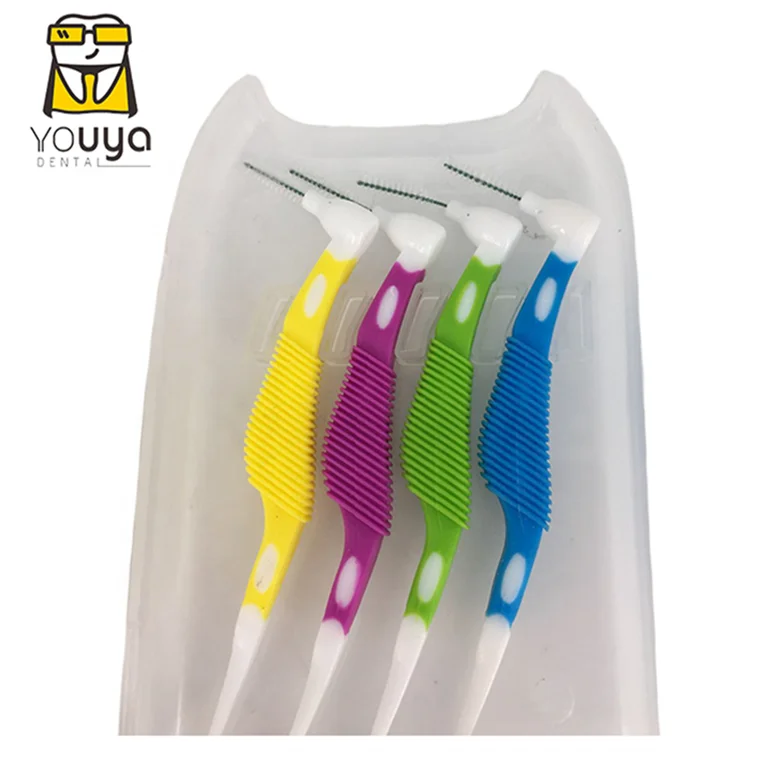 
 OEM Добро пожаловать, L-образная зубная одноразовая межзубная щетка для взрослых, зубная щетка для ухода  