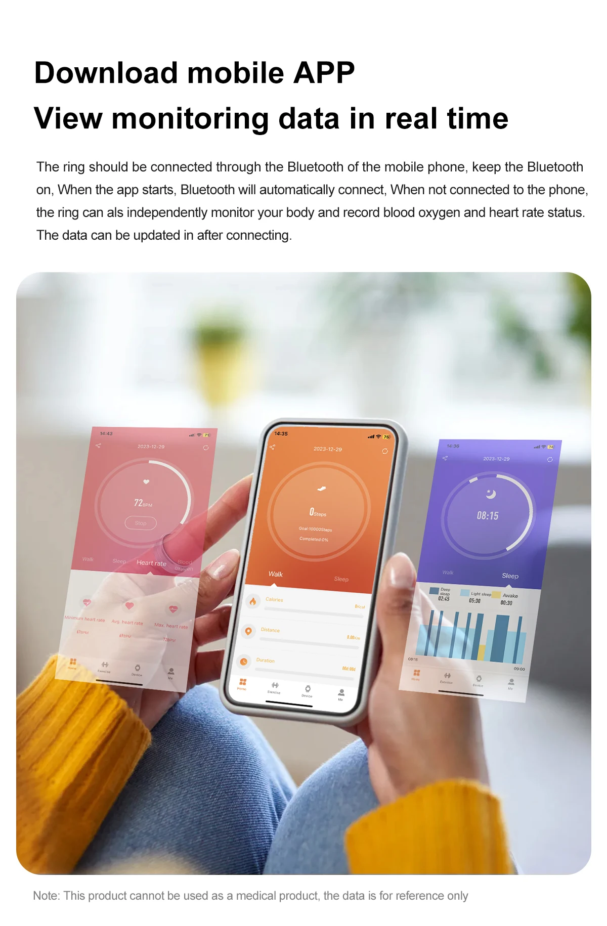 Chinese factory supplier supply 2024 Smart Rings For Men Women Health Monitor Camera Control Heart Rate Blood Oxygen Sport Steps Sr01 Smart Ring Fitness Tracker - Buy 2024 Smart Rings fitness Tracker Smart Rings health Sleep Tracking Rings