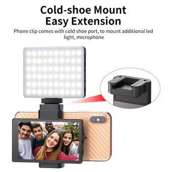 Kingma Wireless Connection Real-time Mirroring Phone Vlog Selfie Monitor Screen and Clamp Mount Kit for Smartphone detail image