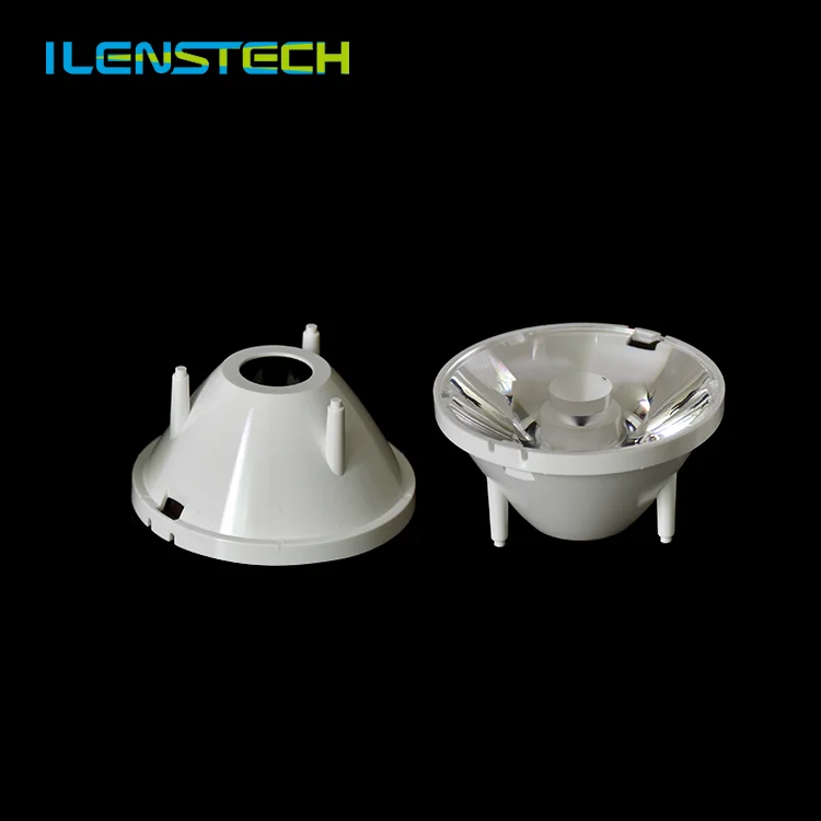 50MM 3 Degree Led Lens for Surgical Light Led Focusing Lens with White Holder